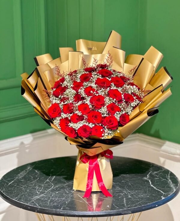 Classic Red Rose Bouquet