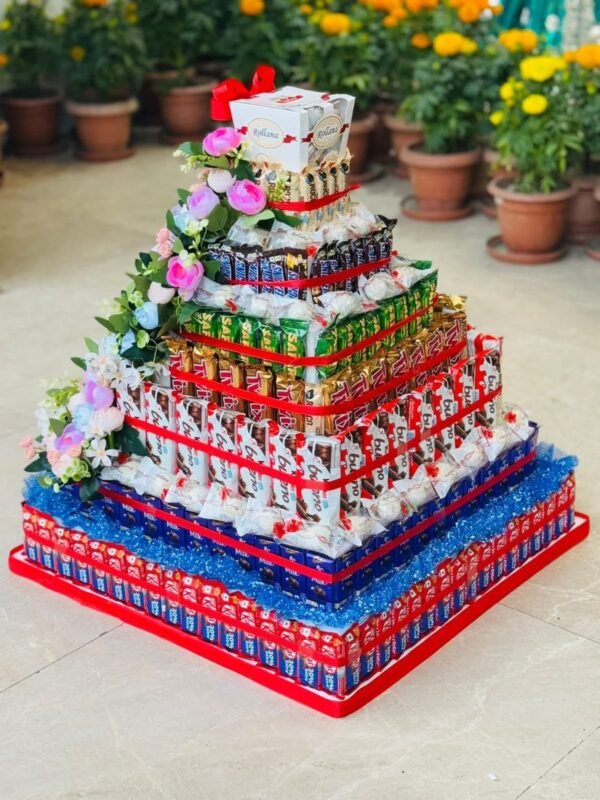 Chocolate Tower Delivery in Bangladesh | Luxury Chocolate Tower Gifts | The Gift Heaven