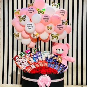Unforgettable Luxury Birthday Gift with Balloons