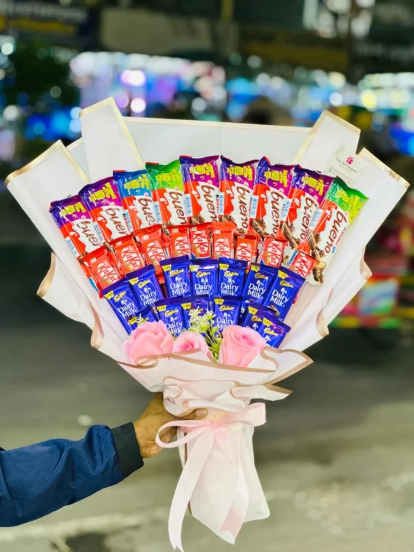 Chocolate Bouquet Delivery in Bangladesh | Luxury Chocolate Bouquets | The Gift Heaven