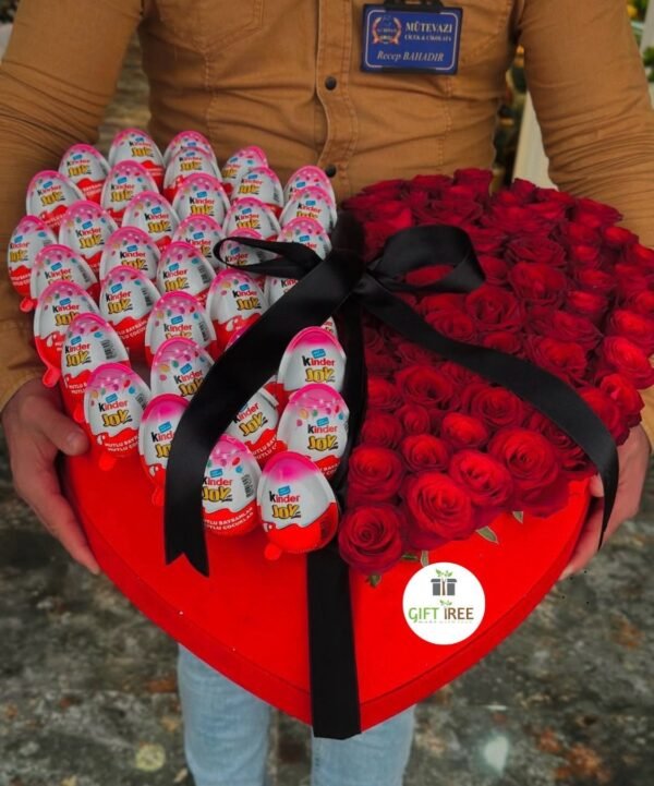 Kinder Joy with Flowers Box