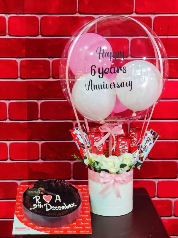 Cake & Balloon Hamper