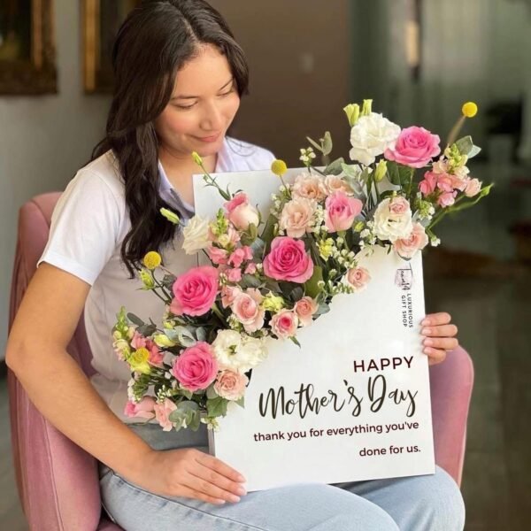 Mother’s Day flower Envelope