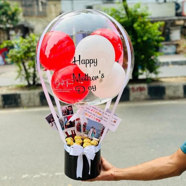 Balloon Hamper with mothers Memories