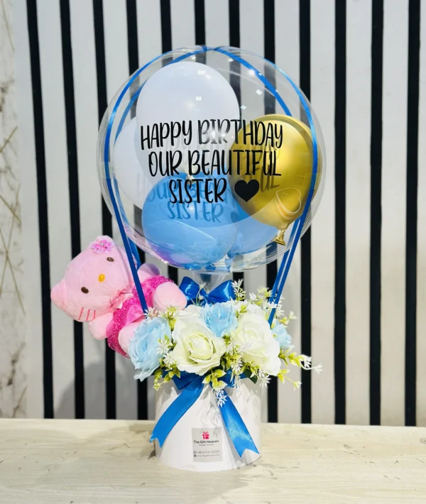 Birthday Gift for Sister- BAlloon Bouquet