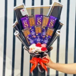 Premium Chocolate Bouquet with Dairy Milk Silk & Dark Chocolate