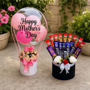 Mother’s Day Balloon & Chocolate Gift Combo