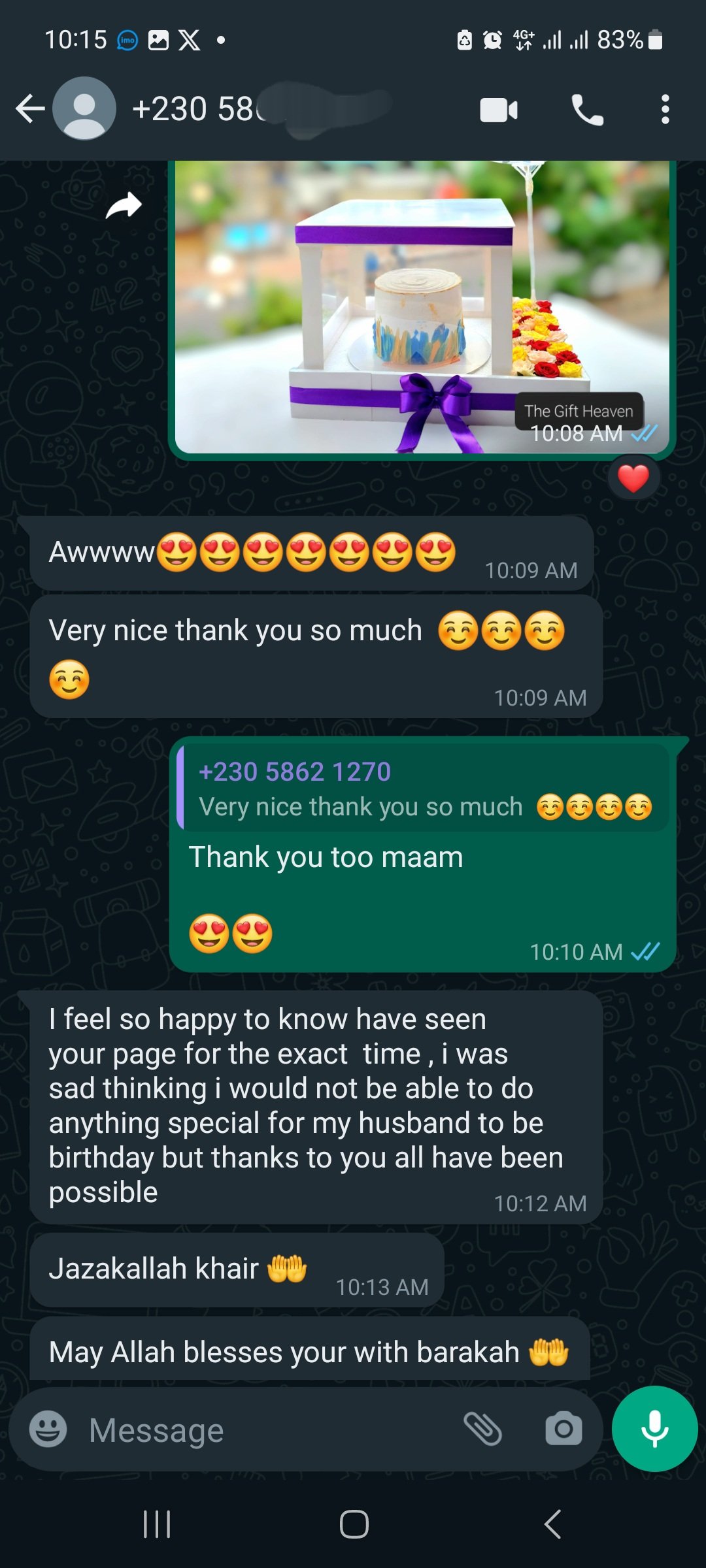 Review of the gift heaven 8