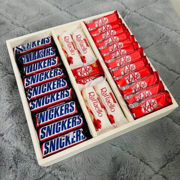 Premium Chocolate Gift Box | KitKat, Snickers & Raffaello Chocolate Box